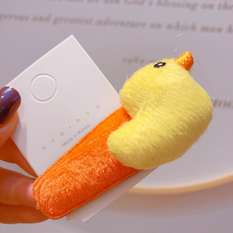 Kẹp tóc nhồi bông siêu xinh - UniLabel