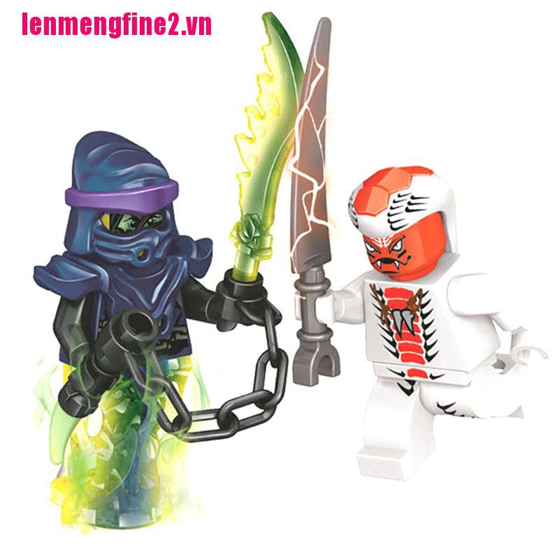 Bộ 24 Mô Hình Nhân Vật Phim Hoạt Hình Ninjago