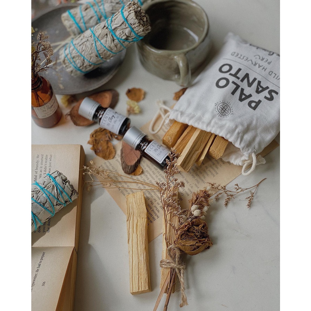 PALO SANTO -GỖ THANH TẨY NĂNG LƯỢNG