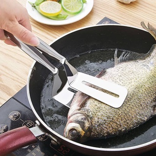 Kẹp thức ăn lật inox - Xẻng lật đồ ăn