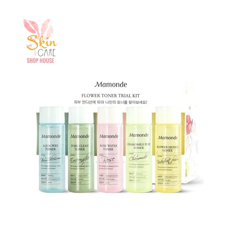 Nước cân bằng Mamonde toner mẫu mới mini 25ml