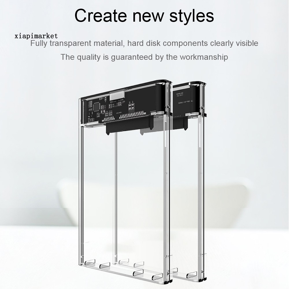 Vỏ Ổ Cứng Ngoài 2.5inch Sata Hdd Ssd Usb 3.0 Tốc Độ Cao | BigBuy360 - bigbuy360.vn