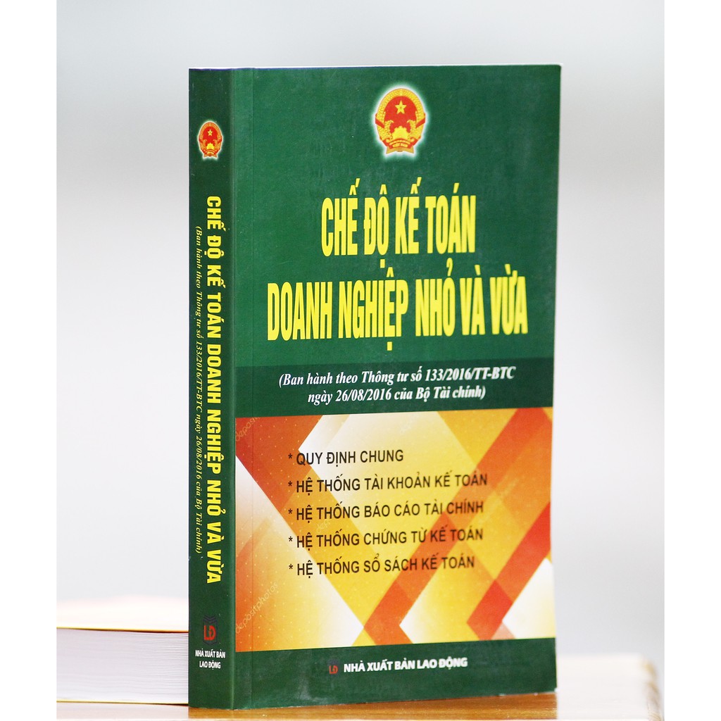 Sách - Chế độ kế toán doanh nghiệp nhỏ và vừa (Ban hành theo thông tư 133/2016 Bộ tài chính)