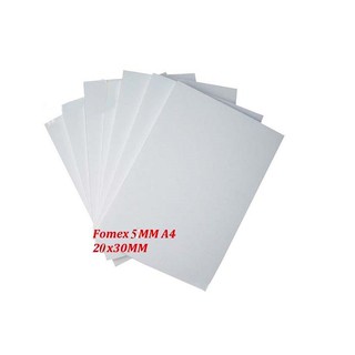 Fomex Trắng 5mm 20x30cm