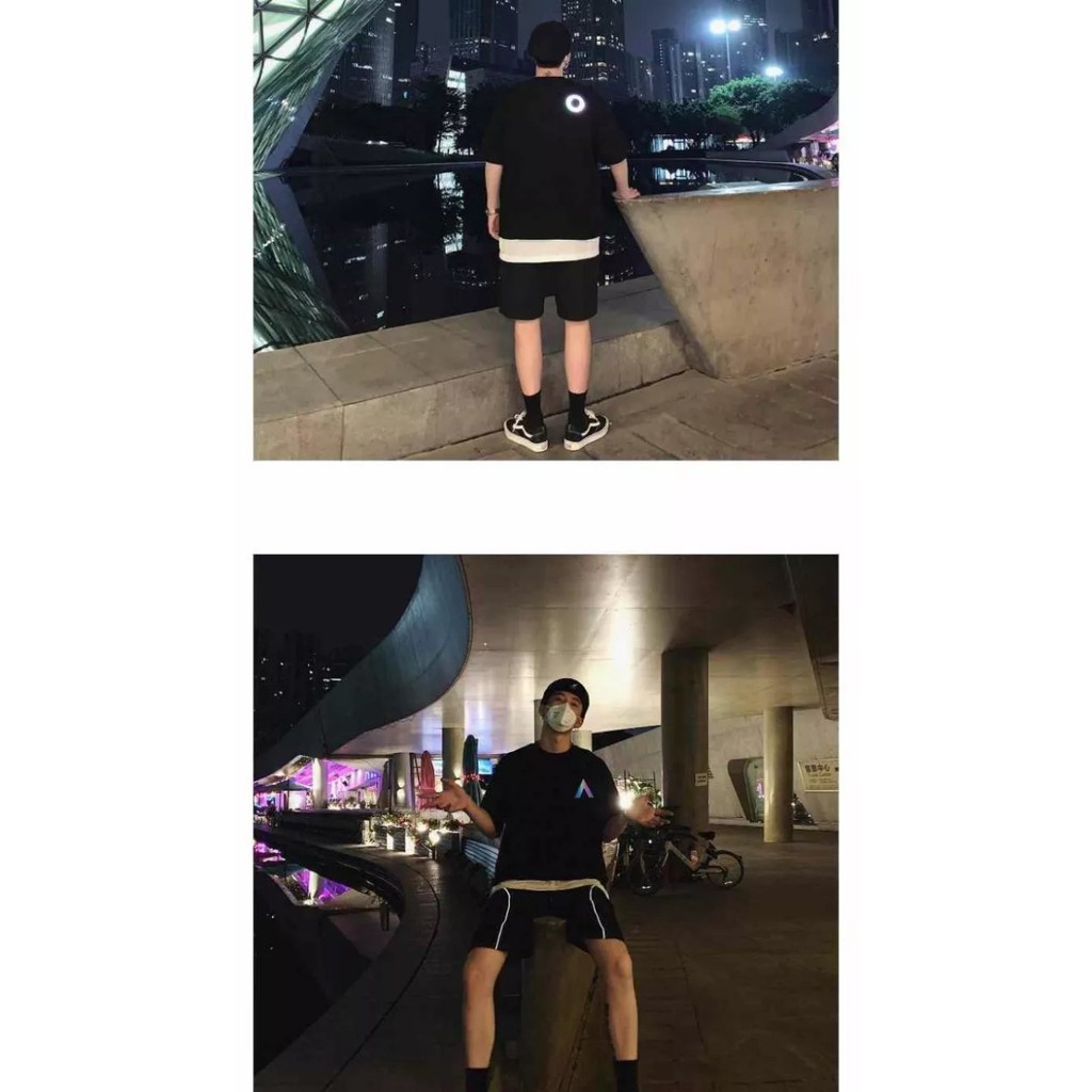 Áo thun Stee Phản quang 7 màu OV Unisex