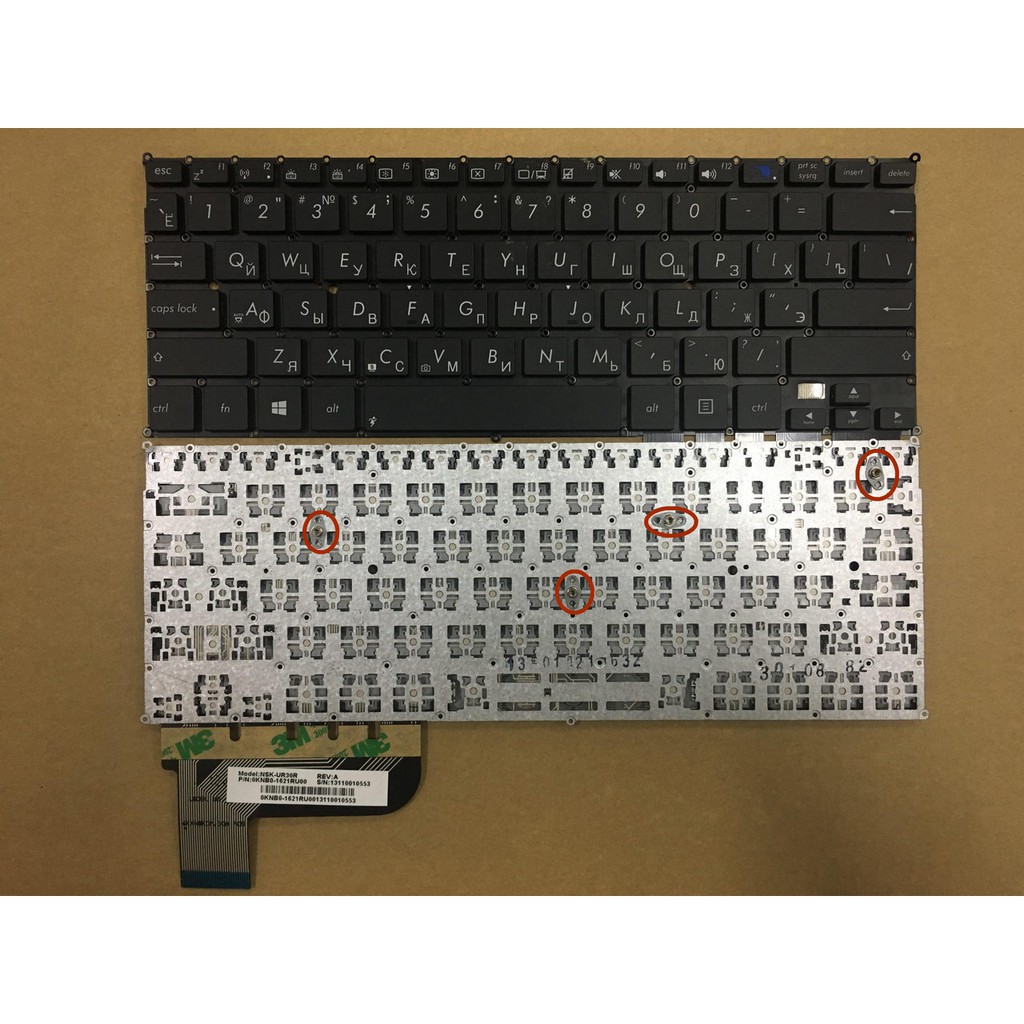 [Mã 33ELSALE hoàn 7% đơn 300K] (KEYBOARD) BÀN PHÍM LAPTOP ASUS TAICHI 21 dùng cho ASUS TAICHI 21 TAICHI21