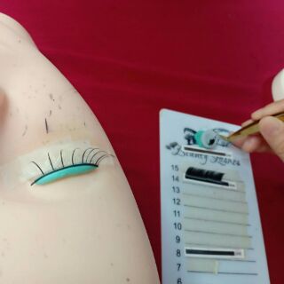 Đế meca dán line mi , miếng dán line mi , vĩ dán line mi