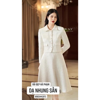 Vải dạ nhung sần HQ
