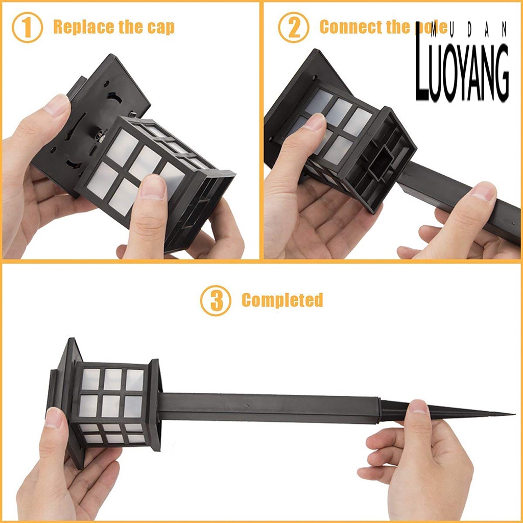 Đèn LED Năng Lượng Mặt Trời Chống Thấm Nước Hình Ngôi Nhà Trang Trí Sân Vườn