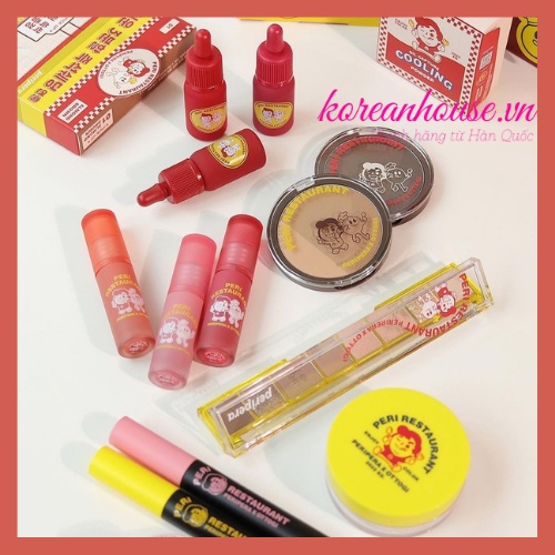 SON LÌ PERIPERA OTTOGI INK MOOD MATTE TINT 4g 3 màu bản giới hạn Peri Restaurant 2022