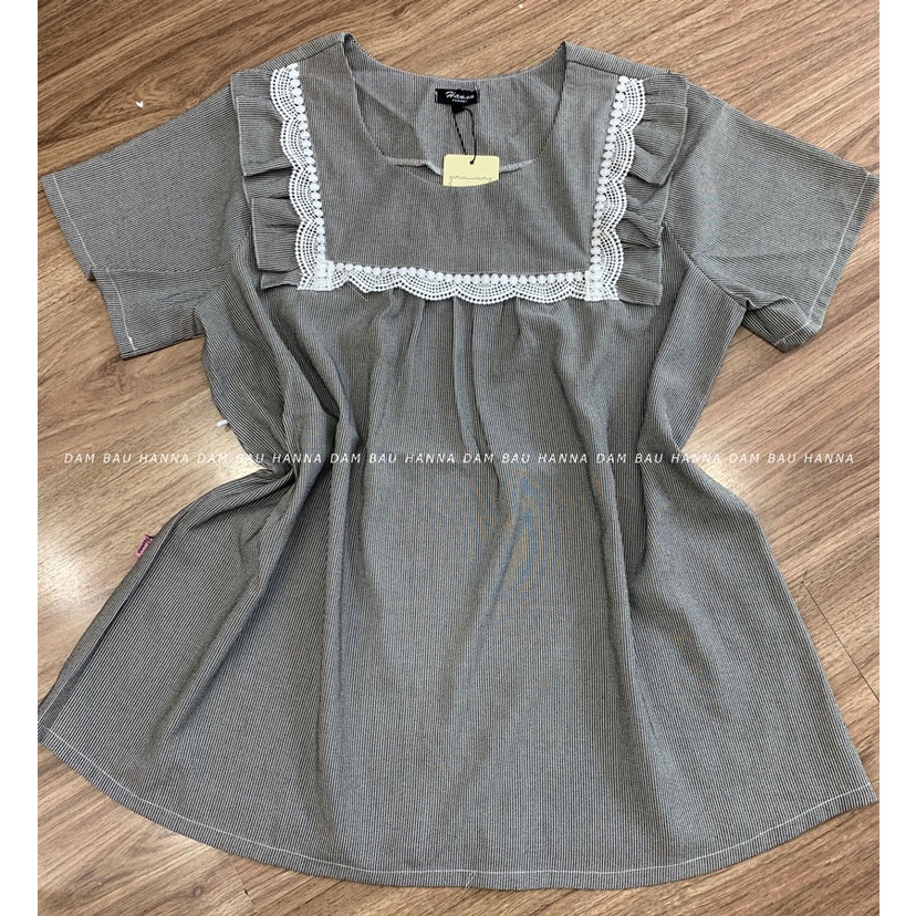 FREE SIZE 70-100KG Áo bầu công sở big size dễ thương vải cao cấp thoáng mát không xù không nhăn thấm mồ hôi