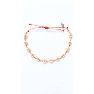[Whiteline] Set Vòng  Peach Daisy (có size Chân)