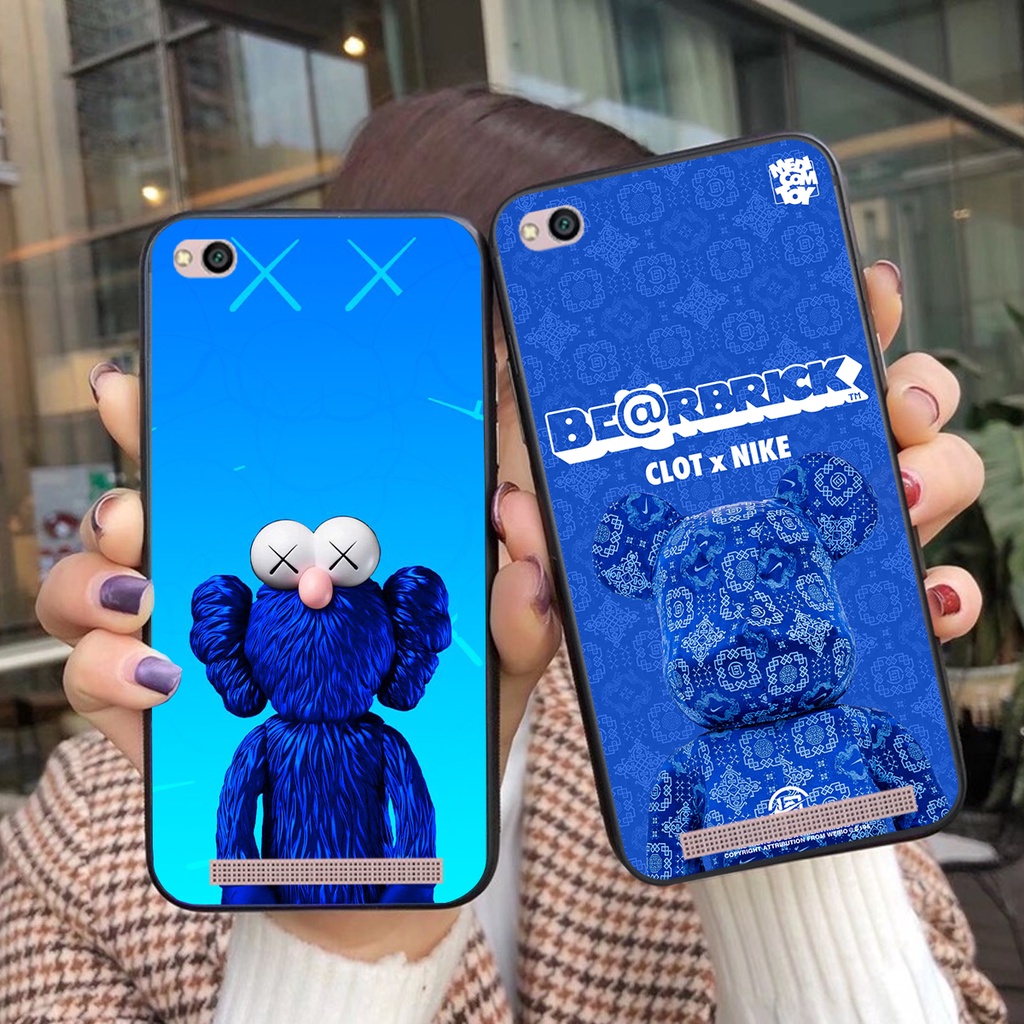 Ốp lưng điện thoại Xiaomi redmi 4A - Xiaomi Redmi 5A bearbrick in hình nhiều dòng máy-ship toàn quốc
