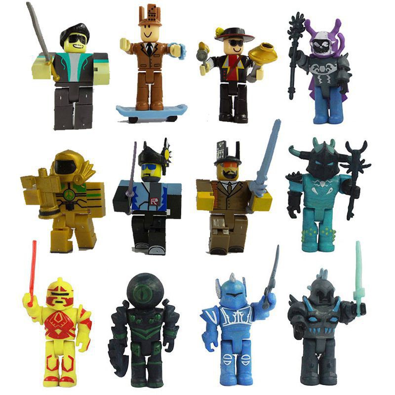 Set 12 Mô Hình Nhân Vật Roblox Bằng Nhựa Pvc