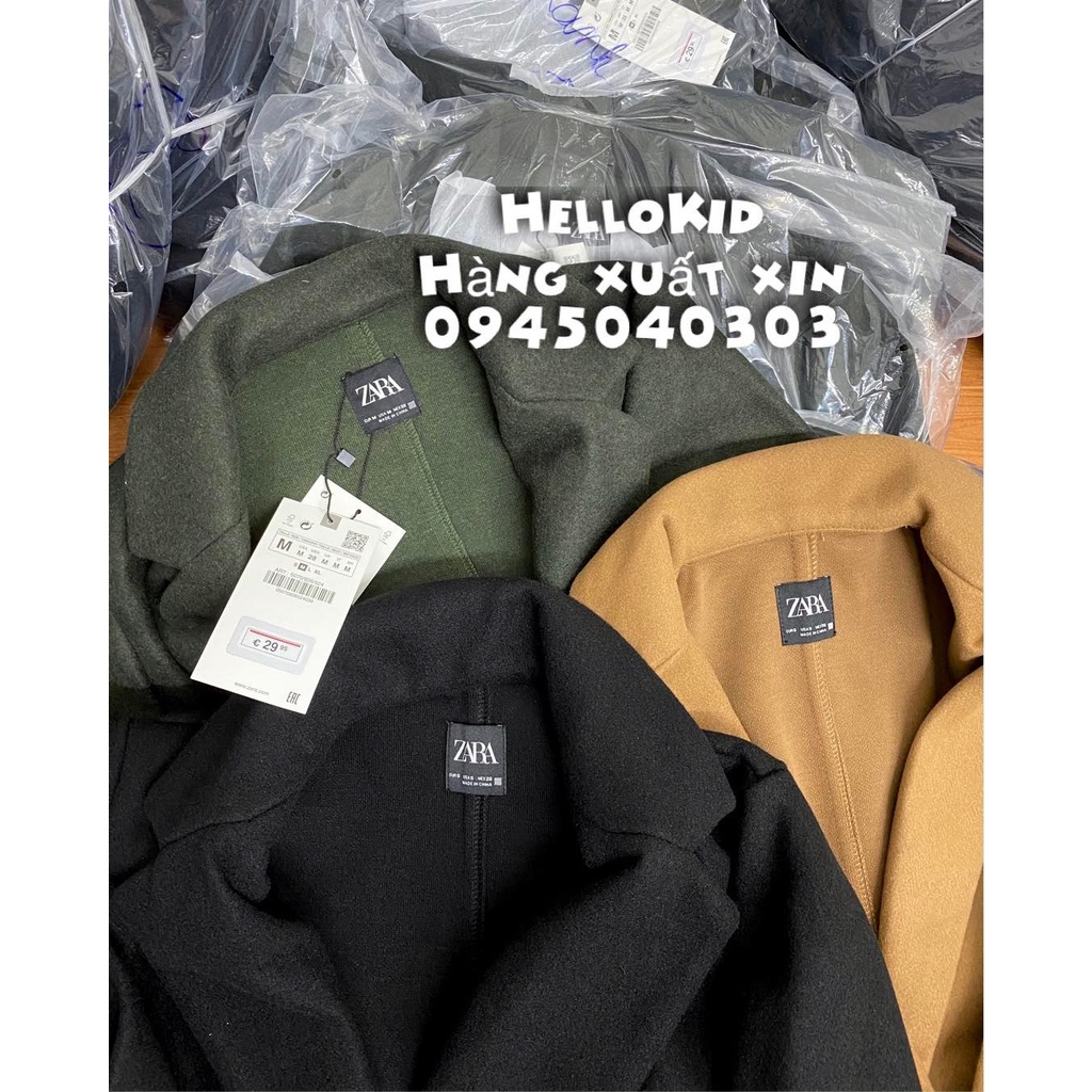 [Mã 2611THTRANG100K hoàn 10% xu đơn 99K] Áo khoác dạ ép đơn giản ZR WOMAN | BigBuy360 - bigbuy360.vn