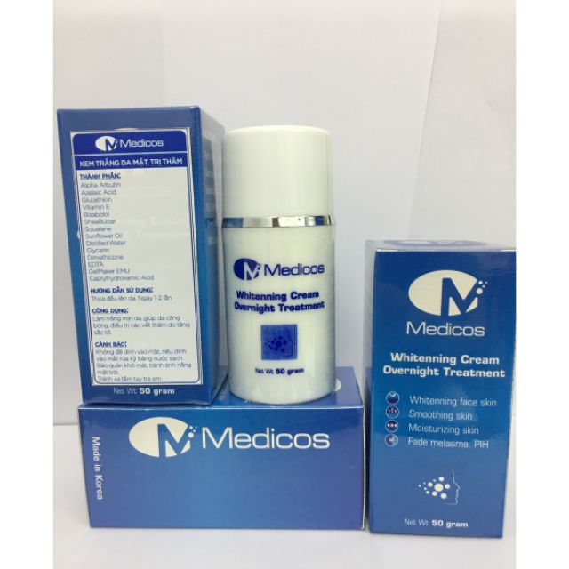 KEM FACE TRẮNG DA MẶT, ĐÁNH BẬT THÂM 50g