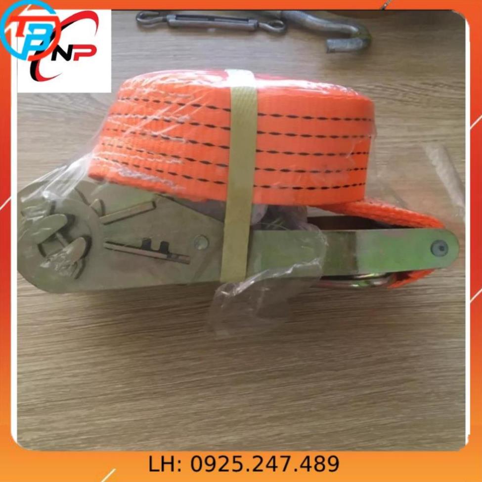 Dây chằng hàng tăng đơ bản 50mm tải trọng 3000kg.Size 3 mét,5 mét.KIMKHINHATPHAT