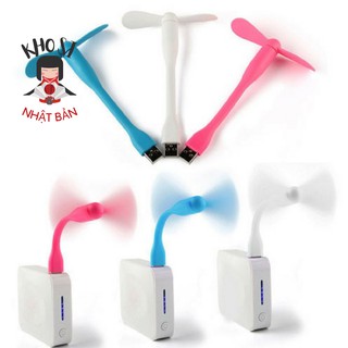 [Mã ELHA22 giảm 5% đơn 300K] Quạt USB 2 Cánh Mini - Gọn nhẹ, tiện lợi mà lại vô cùng mát