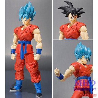 Mô hình figma son goku super saiyan blue shf - dragon ball