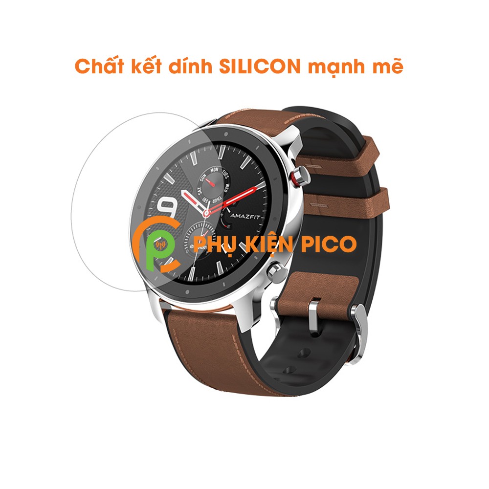 Cường lực Amazfit GTR 47mm - Cường lực đồng hồ Xiaomi Amazfit GTR 47mm full keo chống xước màn hình