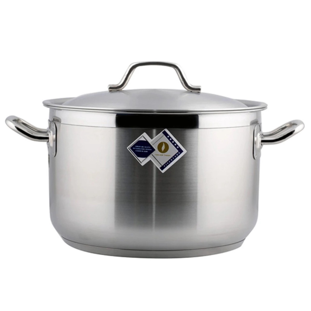 Nồi luộc gà 3 đáy  32 Cm FIVESTAR nắp inox 320 (18 lít) Dùng được bếp từ HÀNG CHÍNH HÃNG BẢO HÀNH 5 NĂM