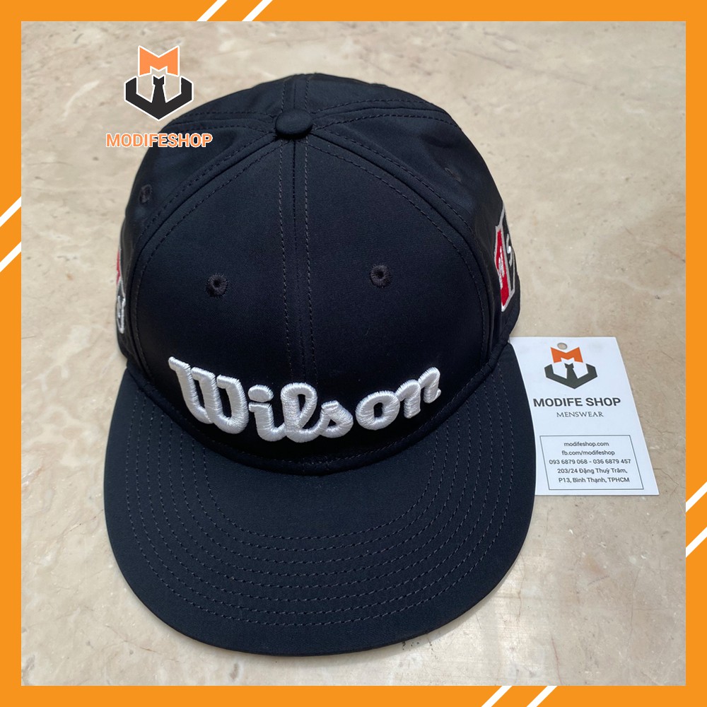 Nón/ Mũ GOLF Wilson Tour Flat Brim Hat Nón Snapback Thể Thao Nam Cao Cấp - Modife Shop