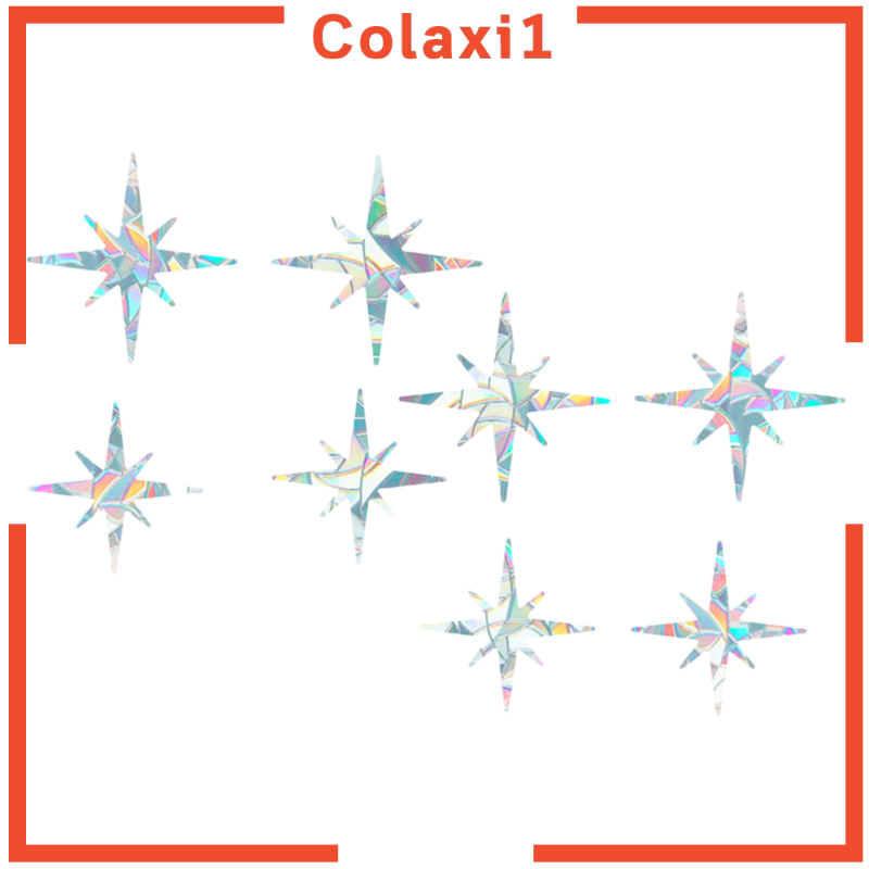 (Cocaxi1) Hình Dán 3d Trang Trí Cửa Sổ