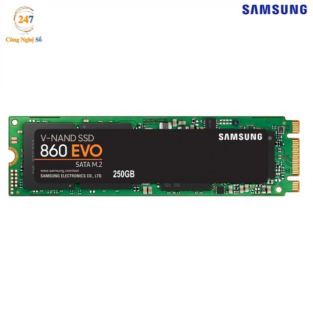 Ổ cứng SSD Samsung 860 EVO 250GB M.2 2280 MZ-N6E250BW Công Nghệ Số 247