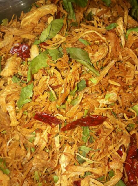 ( MIỄN SHIP Ở HCM) 1kg Khô gà sáy lá chanh ngon, rẻ, đảm bảo chất lượng.. | BigBuy360 - bigbuy360.vn