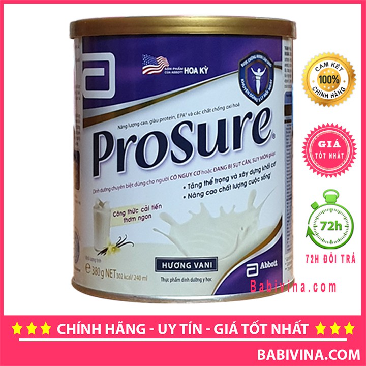 Sữa Bột PROSURE 380G