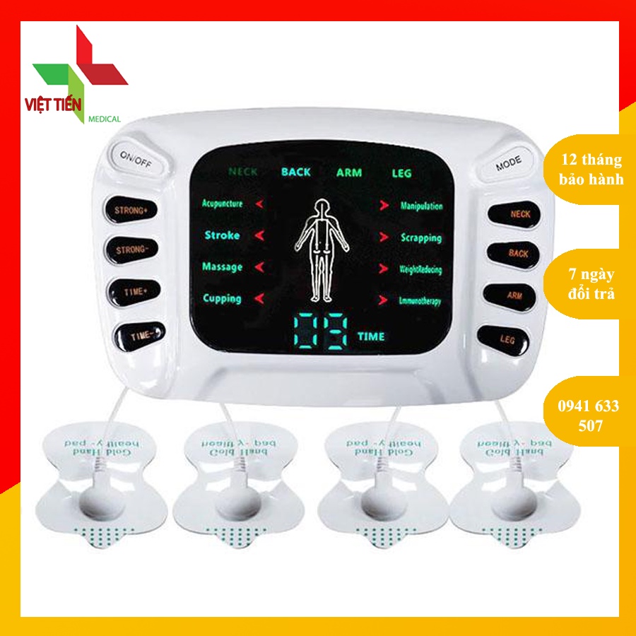 Máy massage xung điện, Máy xung điện, Máy massage trị liệu, máy xung điện máy massage trị liệu YTK-309B
