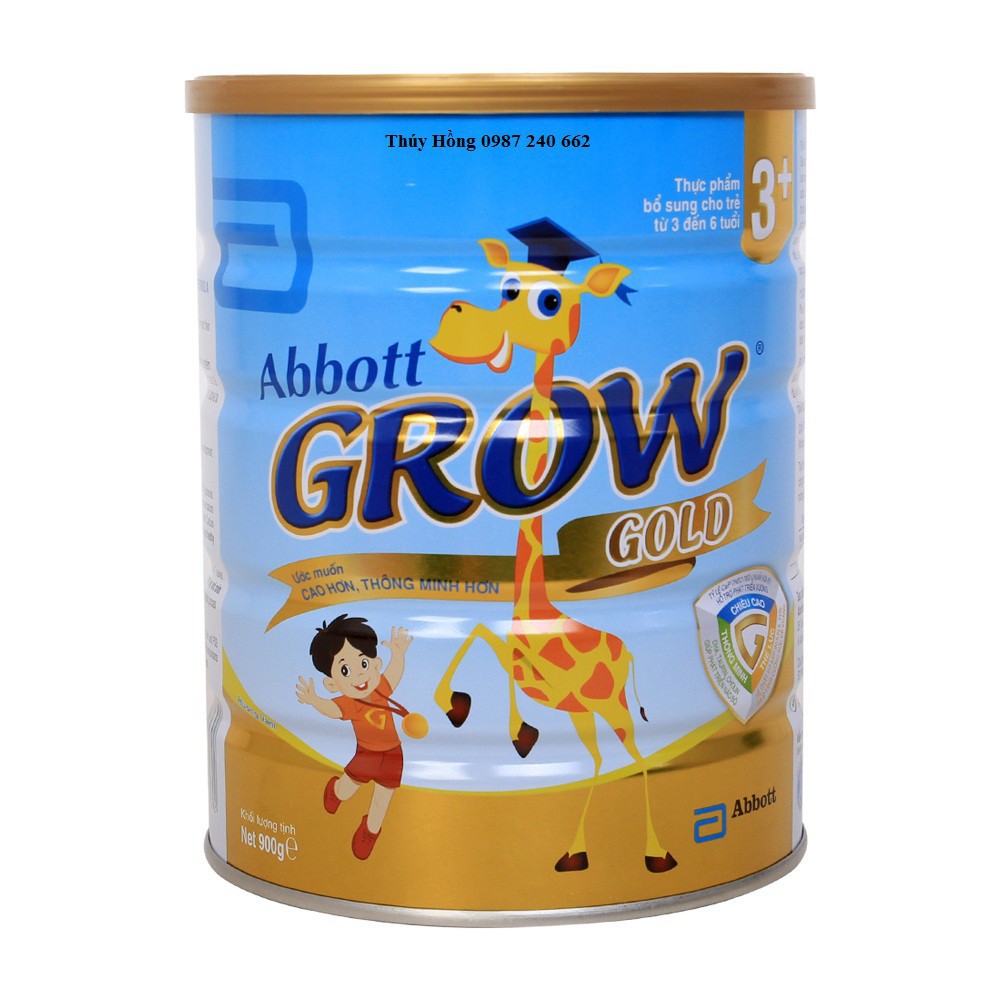 Sữa bột Abbott Grow Gold 3+ 900g(cho bé 3-6 tuổi)