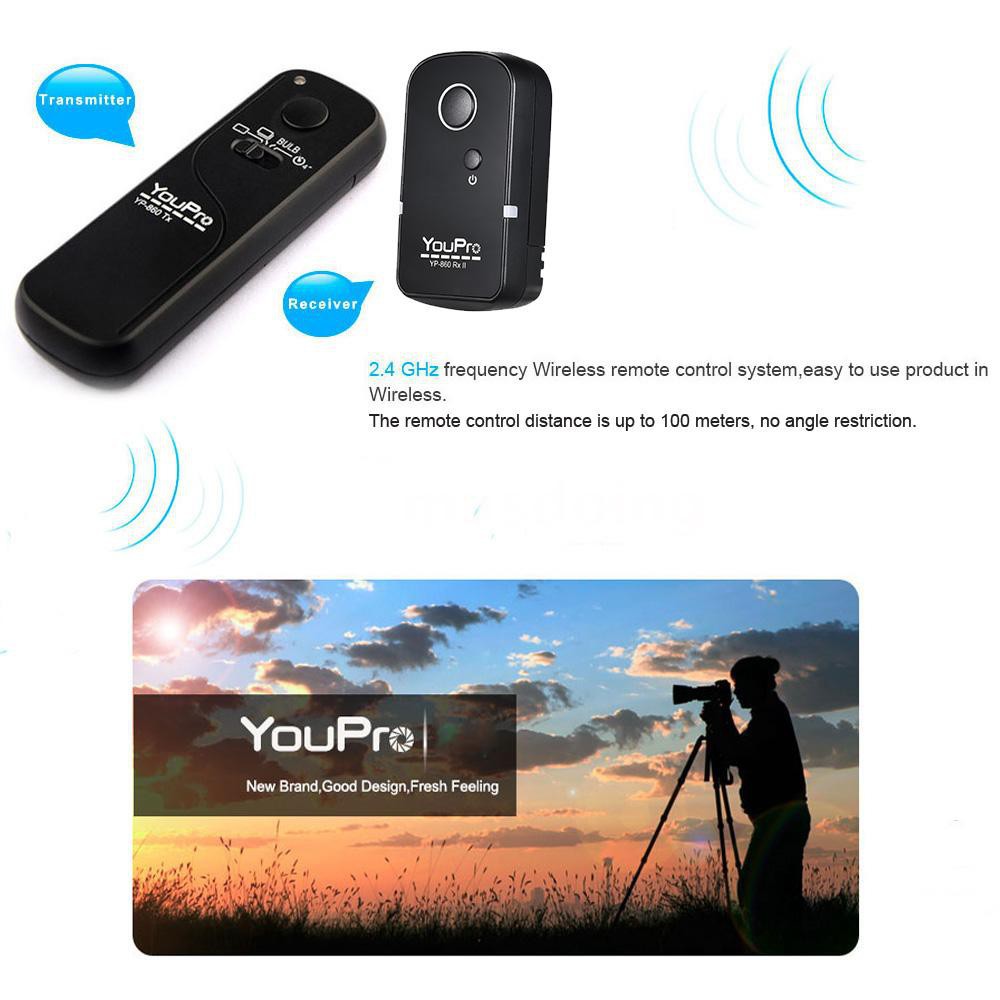 Thiết bị thu phát tín hiệu điều khiển từ xa không dây Youpro yp-860 S2 2.4G chất lượng cao