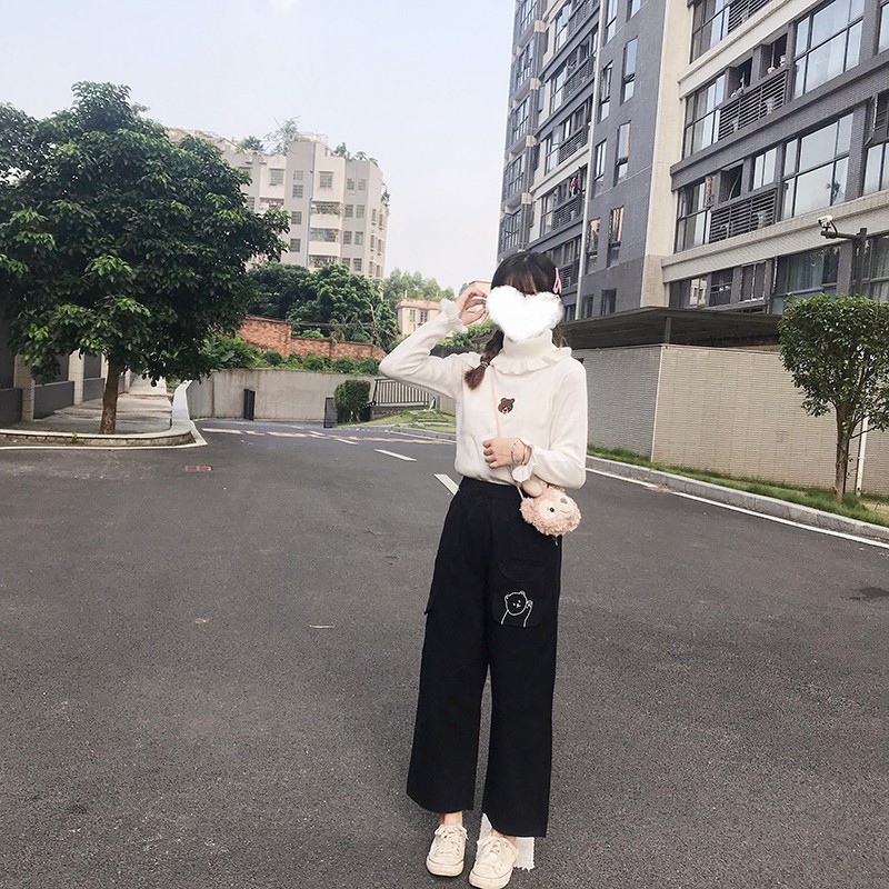 Quần Thu Đông Kaki Họa Tiết Gấu Xinhh | BigBuy360 - bigbuy360.vn