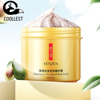 🥑🥑kem tẩy da chết body và mặt chiết xuất từ bơ và hạt óc chó venzen hũ lớn🥑freeship🥑