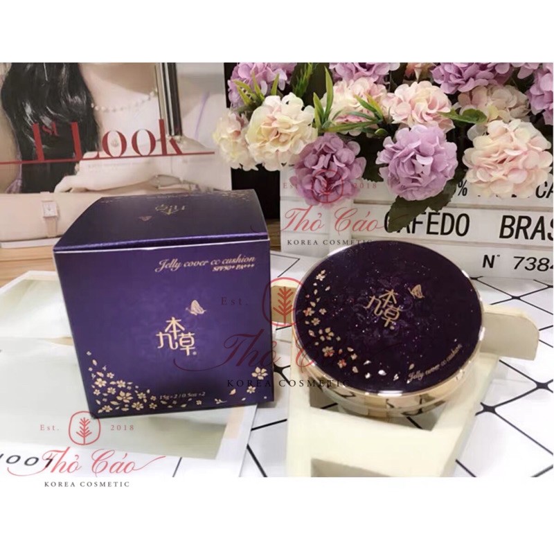 PHẤN NƯỚC GUBONCHO UGB JELLY COVER CC CUSHION KÈM 1 LÕI THAY THẾ | BigBuy360 - bigbuy360.vn