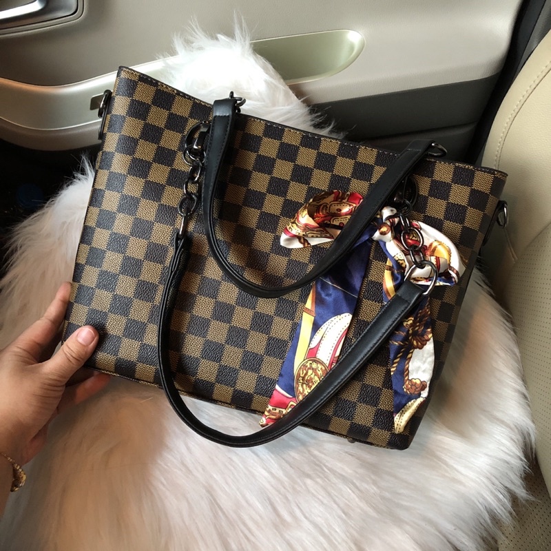 Túi xách công sở đựng vừa A4 hàng túi quảng châu cao cấp nhiều ngăn