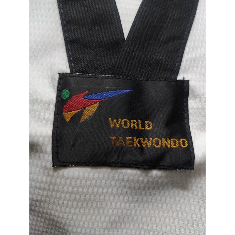 Võ Phục World Taekwondo hạt kim cương tinh thể