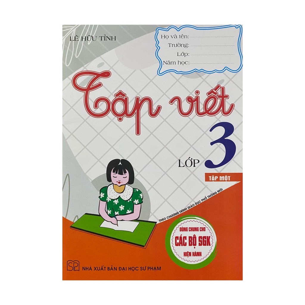 Sách - Tập viết 3 tập một ( dùng chung cho các bộ sgk hiện hành )