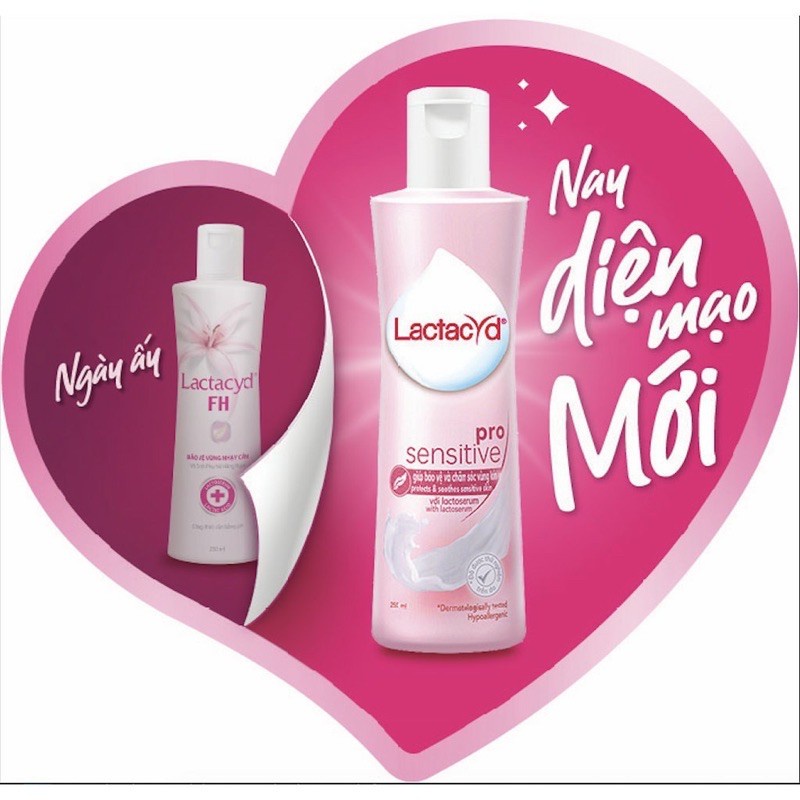 Dung dịch vệ sinh phụ nữ Lactacyd 250ml