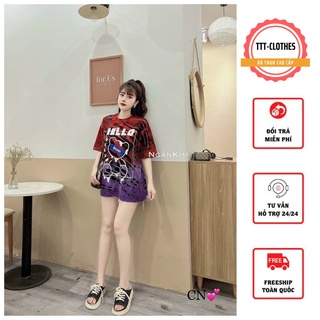 Áo thun trơn nam nữ - Áo phông basic tee nam nữ UNISEX tay lỡ form rộng chất 100% cotton co giãn 4 chiều cực mát-