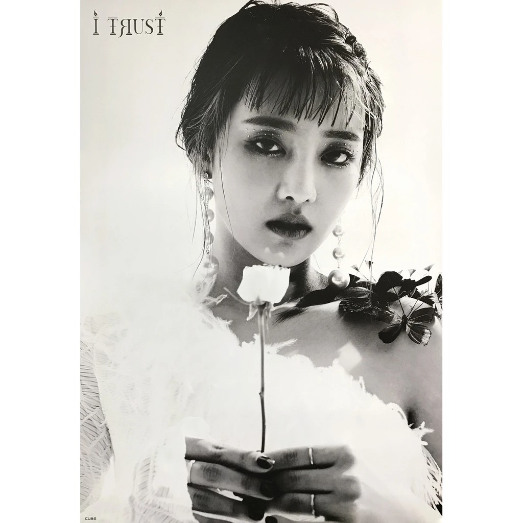 POSTER MINNIE (G)I-DLE (PRE-ORDER ALBUM I TRUST)