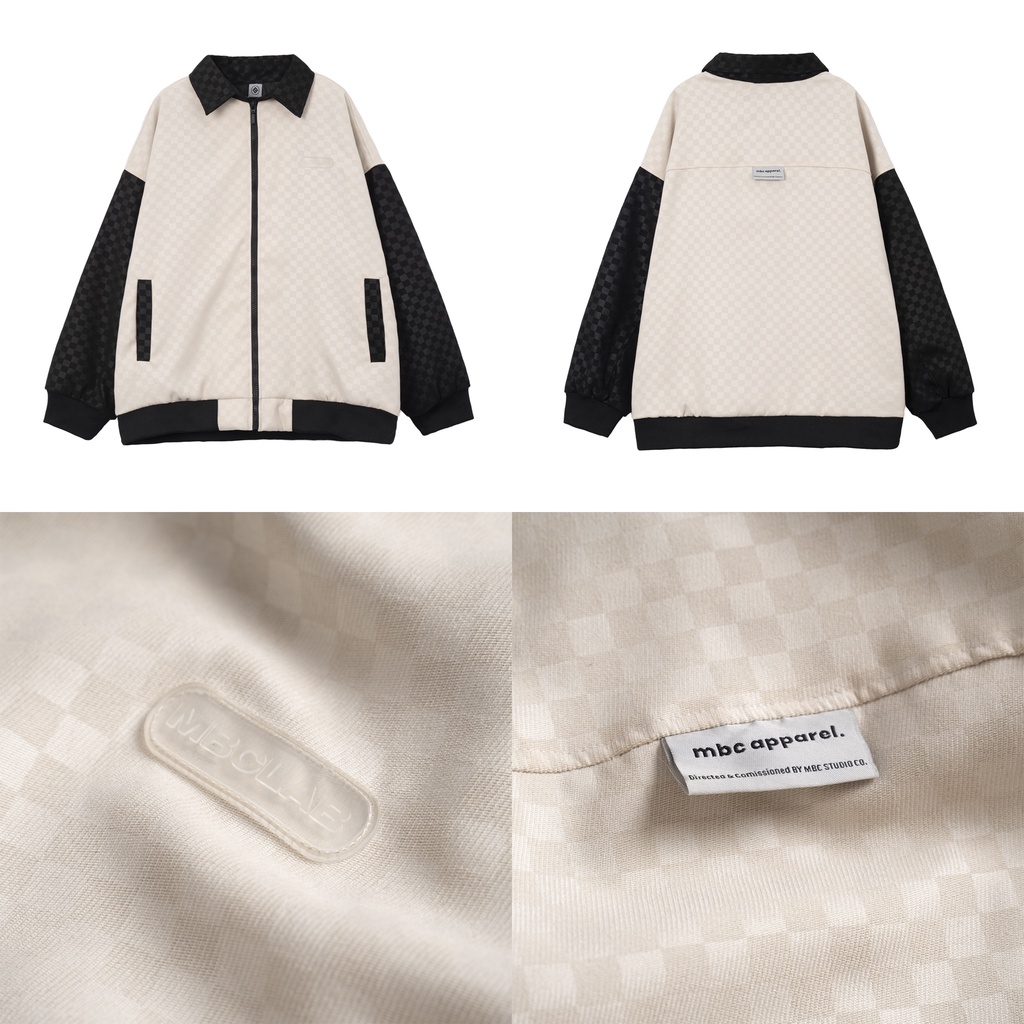 Áo Khoác MBC Checked Corduroy Exclusive Jacket - Đen/Kem/Hồng/Rêu