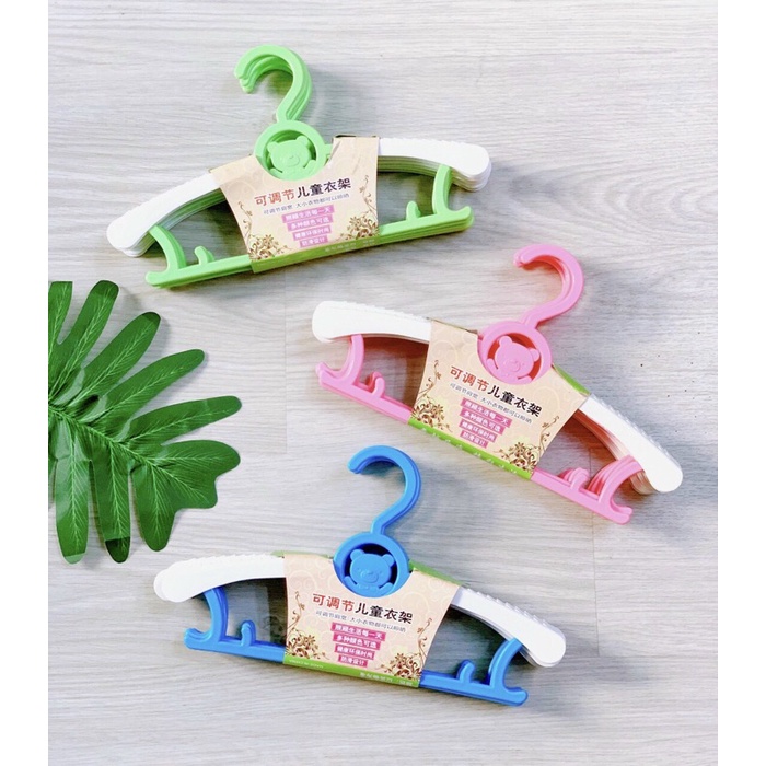 Set 5 Móc Gấu Treo Quần Áo Cho Bé