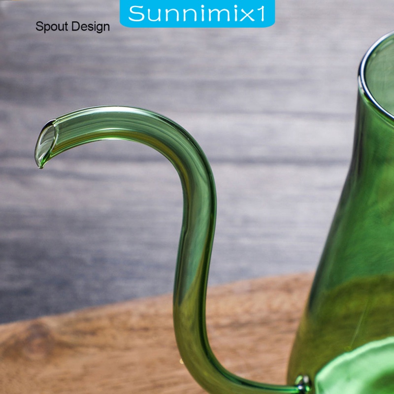 Ấm Đun Nước Cổ Ngỗng Bằng Thủy Tinh Sunnimix1