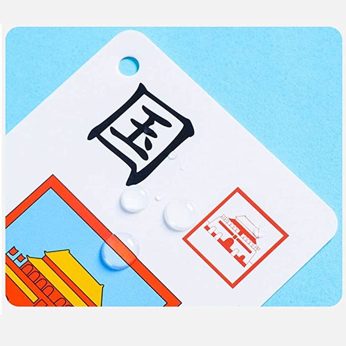 Set 250 Thẻ Bài Học Tiếng Trung Nhiều Màu Sắc Cho Bé