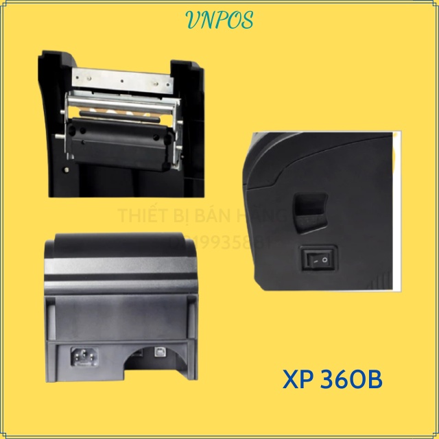 [Nhập mã THIE9 GIẢM 8%] Máy In Xprinter 360B Vận đơn, GHN, Shopee, GHTK, TMĐT, Tem Mã Vạch sản phẩm