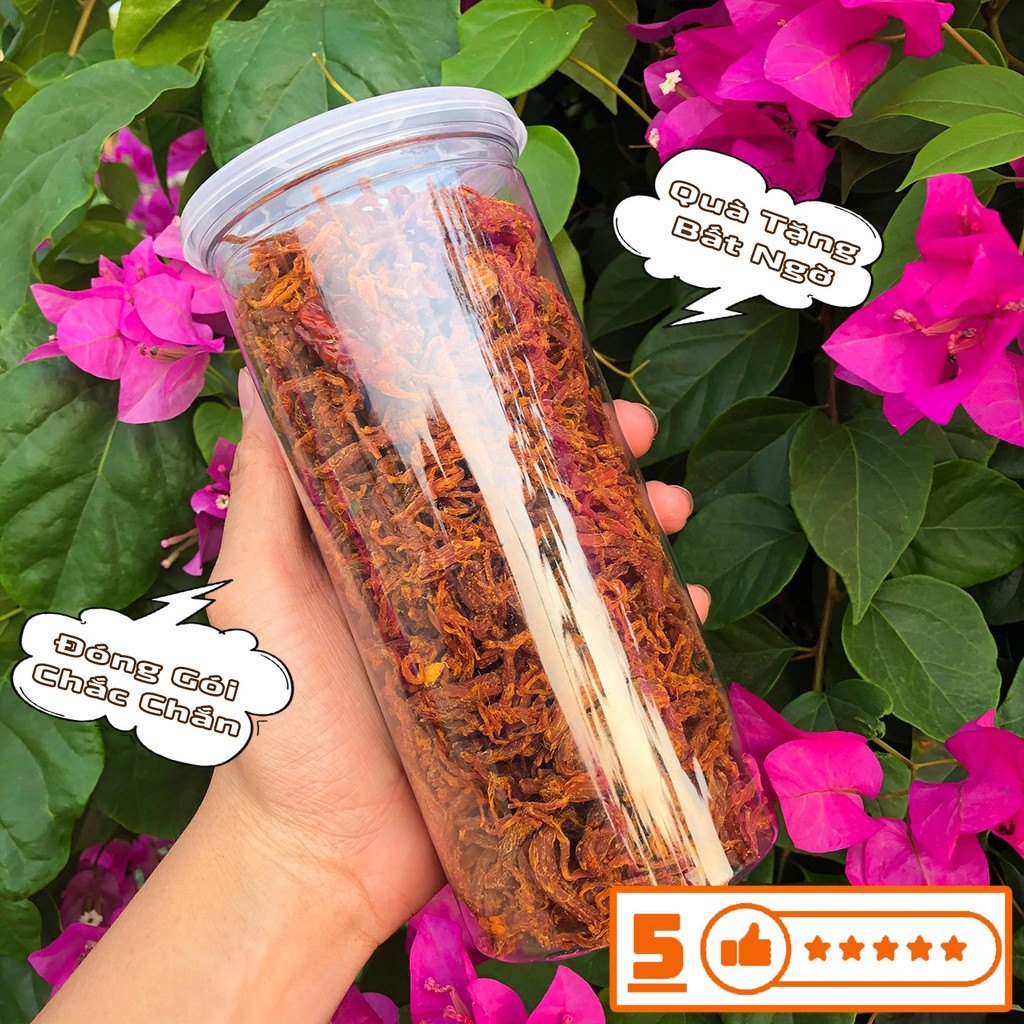 Khô heo, khô lợn cháy tỏi 300g FAMMY, đồ ăn vặt Đà Lạt vừa rẻ vừa ngon | BigBuy360 - bigbuy360.vn