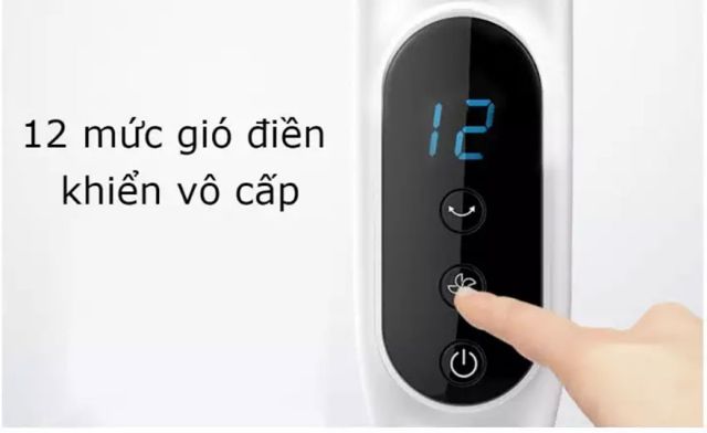 (Dòng Cao Cấp, có Remote) Quạt Đứng Inverter Midea FS40 - 18AR