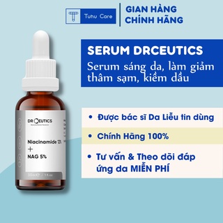 Serum Niacinamide 12% DrCeutics Giảm Thâm Sạm, Sáng Da, Kiềm Dầu 30ml Chính Hãng